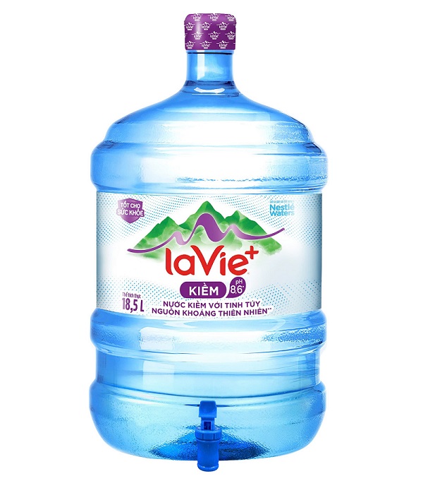 Nước LaVie kiềm 18.5 Lít (Vòi)