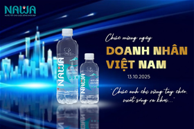 Nhà máy nước Nawa chúc mừng Ngày Doanh nhân Việt Nam 13/10/2025