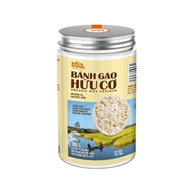 Bánh gạo hữu cơ Hoa Nắng Vị Nguyên Bản (8936177720002)
