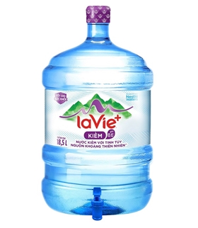 Nước LaVie kiềm 18.5 Lít (Vòi)