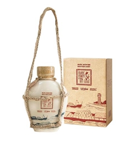 Nước mắm Tĩn nhãn xưa, bình gốm