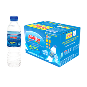 Nước tinh khiết  Bidrico 500ml