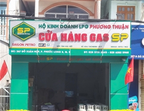 Cửa hàng Gas Phương Thuận: 267 Đỗ Xuân Hợp, Phường Phước Long B, TP. Thủ Đức
