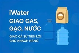 Quy trình giao hàng chuẩn iWater